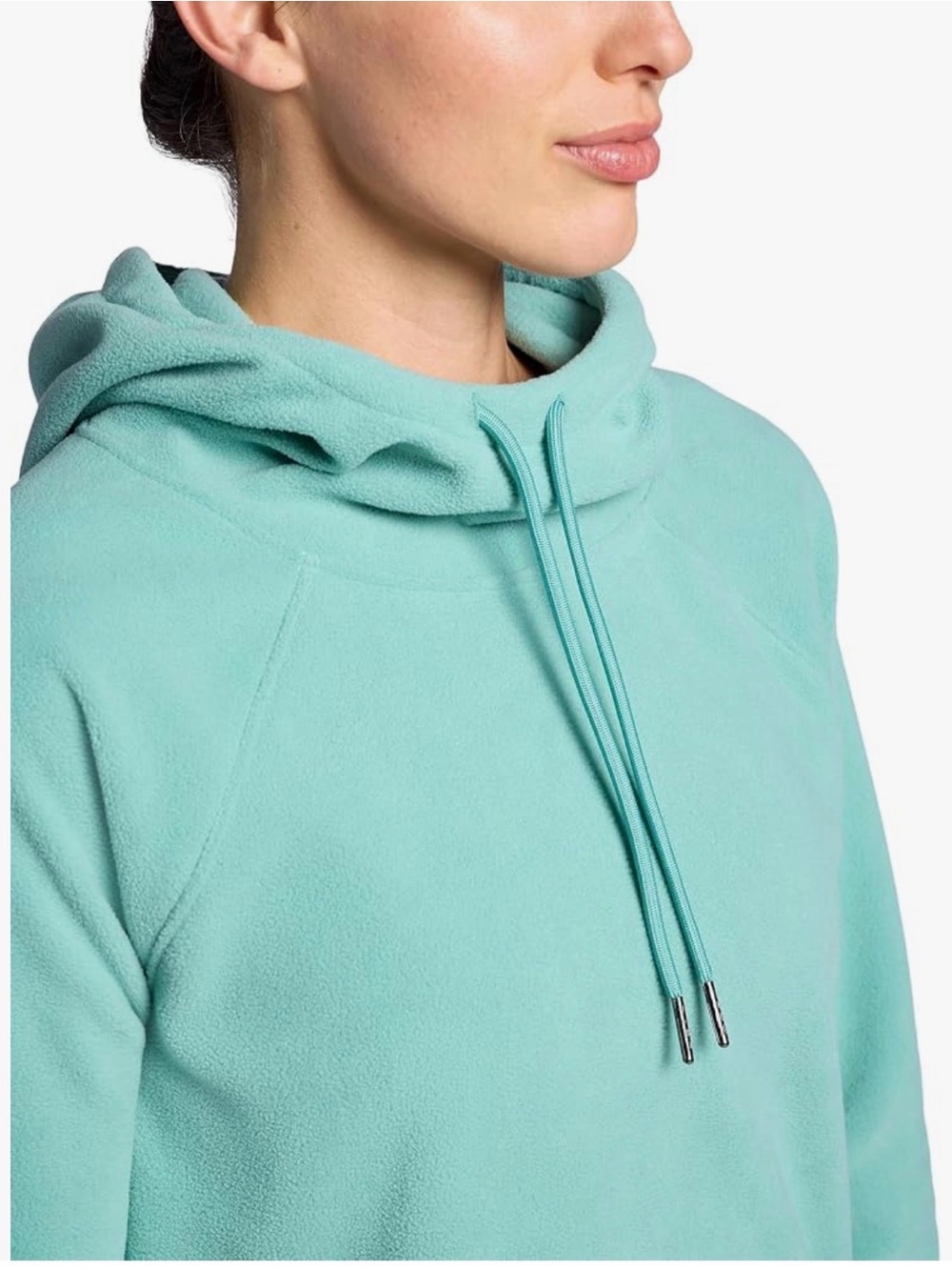 Head Cozy Cowl Neck Hoodie, Relaxed Fit Heavyweight Material Hooded Sweatshirt